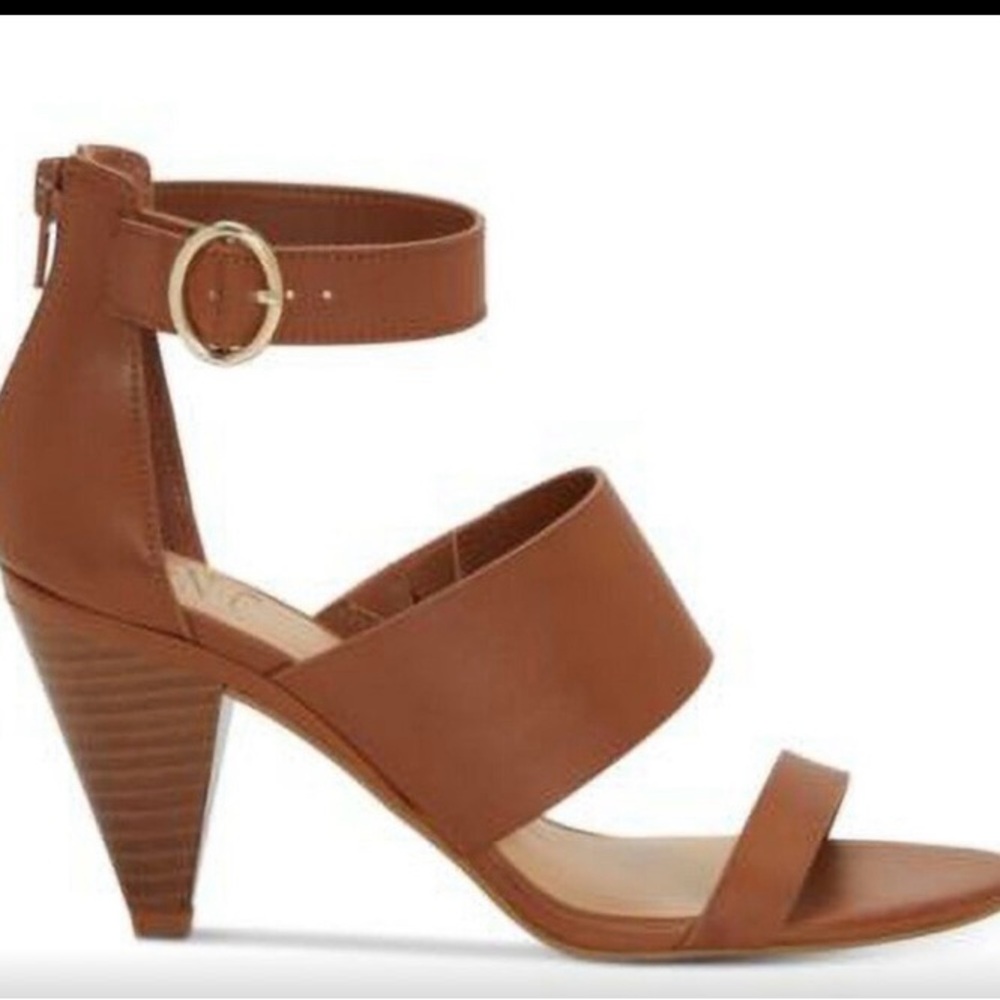 NEW in Box - INC Womens GAVI Faux Leather Ankle Strap Dress Sandals